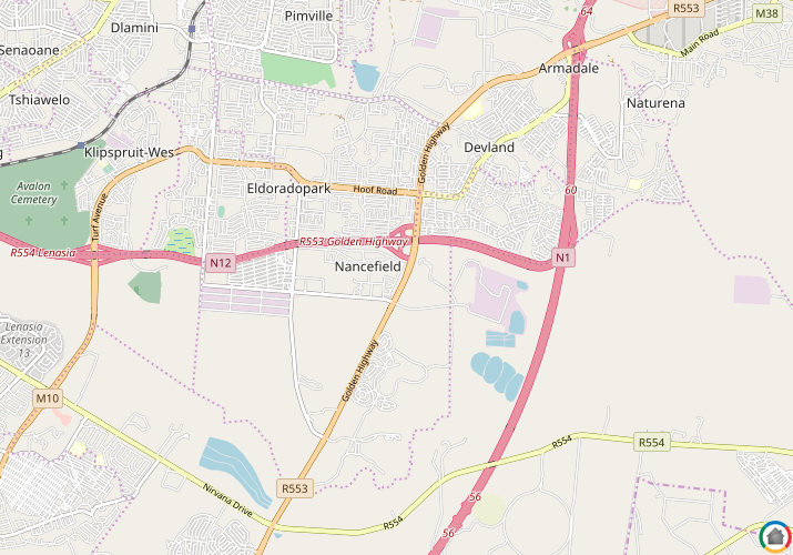 Map location of Eldorado Estate